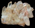 Tangerine Quartz Crystal Cluster - Madagascar #36204-2